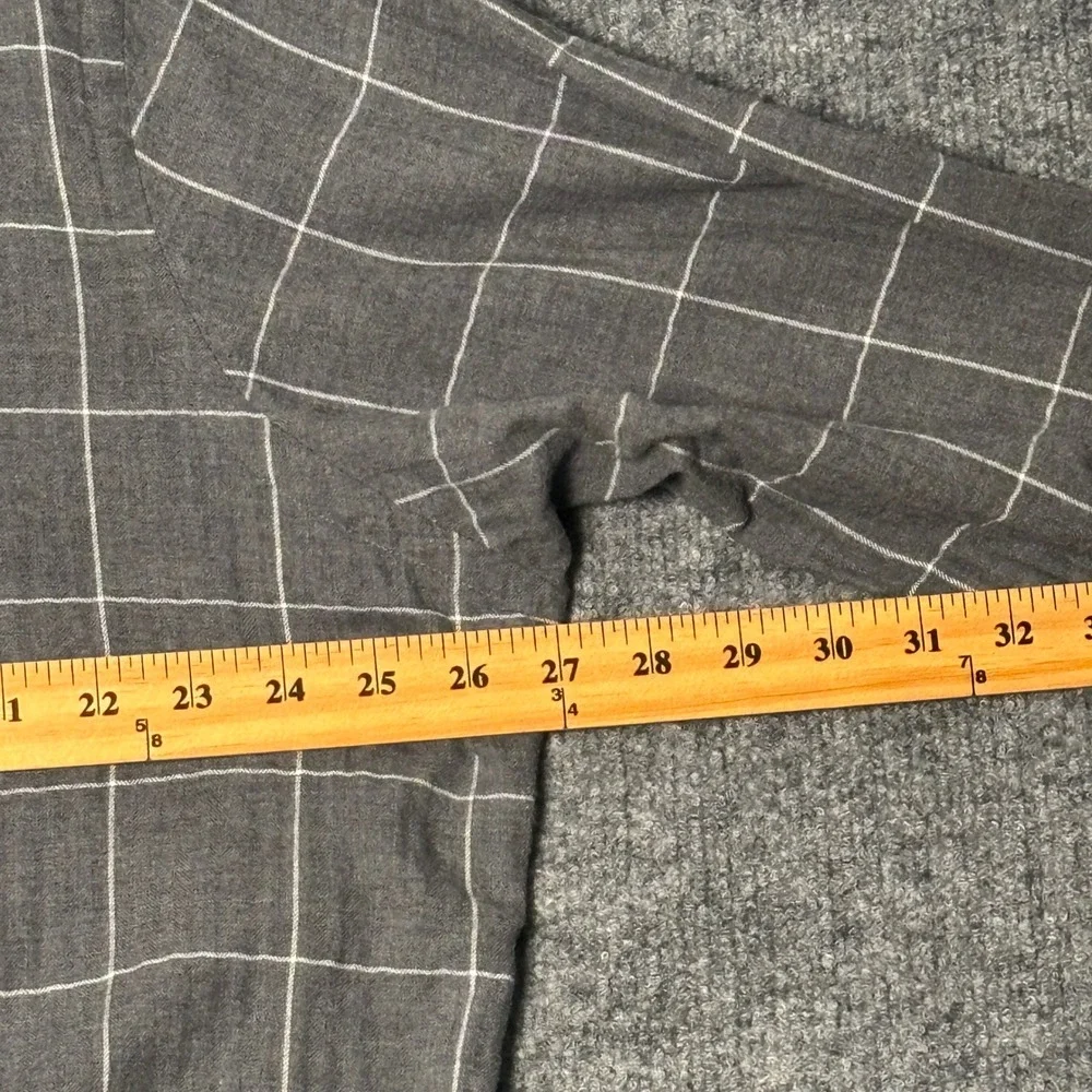 Polo‎ Ralph Lauren Mens XXL  Grey Classic Fit  Flannel Button Down Shirt